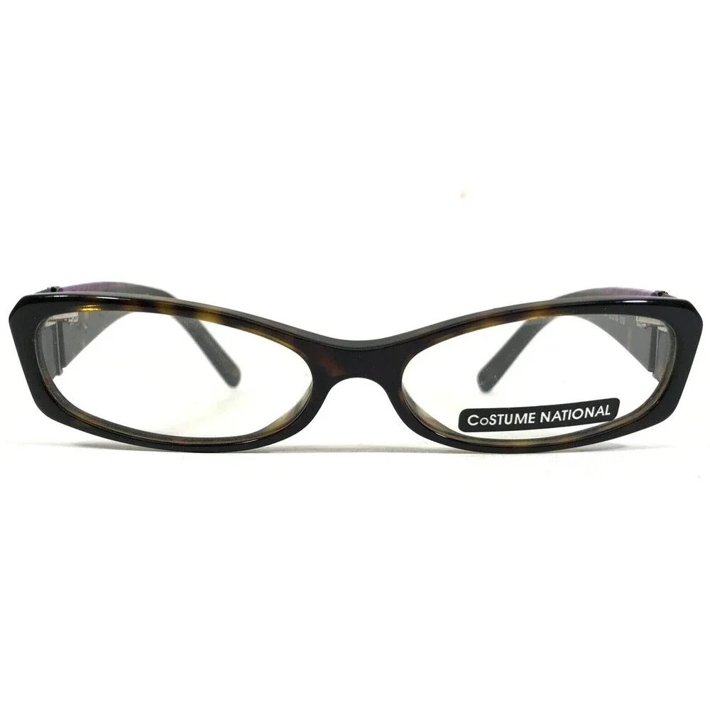 Costume National Eyeglasses Frames CN 2012 04 Purple Tortoise Full Rim 52-15-130